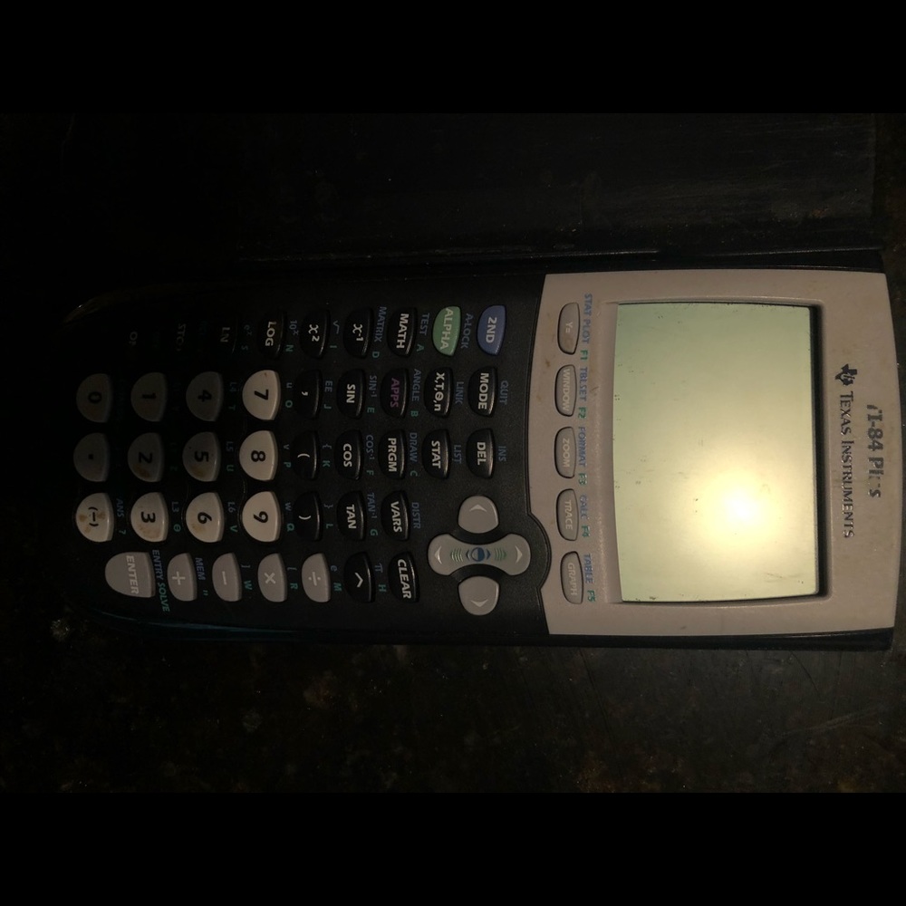 Texas Instruments scientific graphing calculator TI-84 plus
